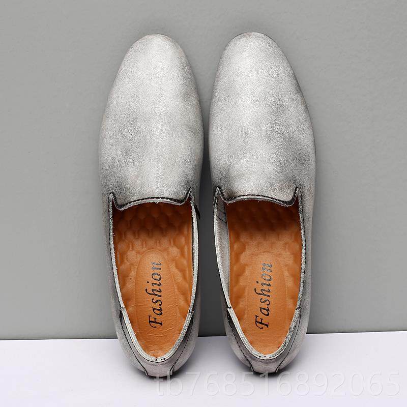 高档04秋冬新品豆豆鞋简2约百搭休闲皮鞋2牛皮套脚懒人男鞋尖头小,淘宝优惠券,粉丝福利购,淘宝优惠卷