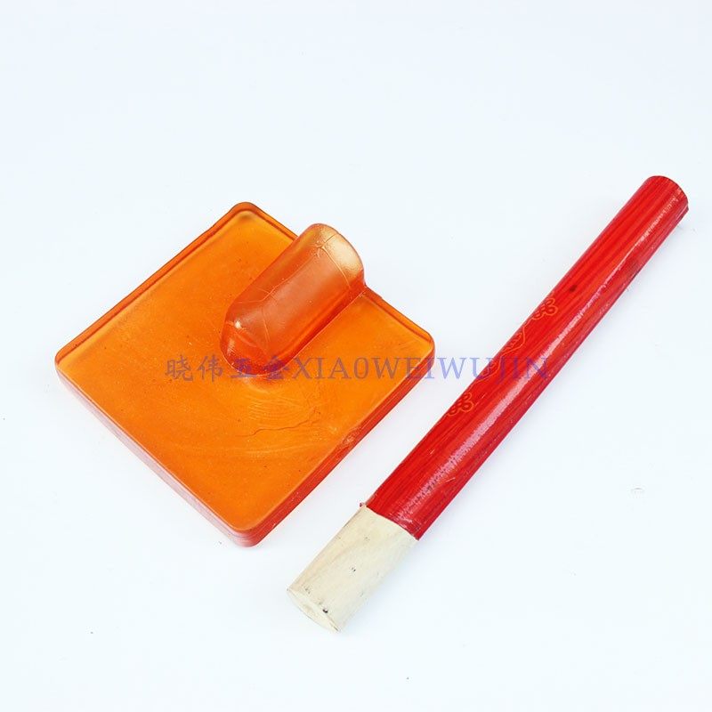 正方型橡胶锤透明榔头榔头塑料胶锤子橡皮锤牛筋锤木柄安装锤包邮,淘宝优惠券,粉丝福利购,淘宝优惠卷