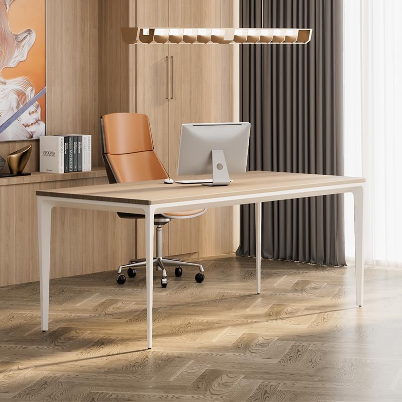 可定制铝合金桌架木板岩板大理石桌腿支架餐桌架子加固底座书桌腿 - 图1