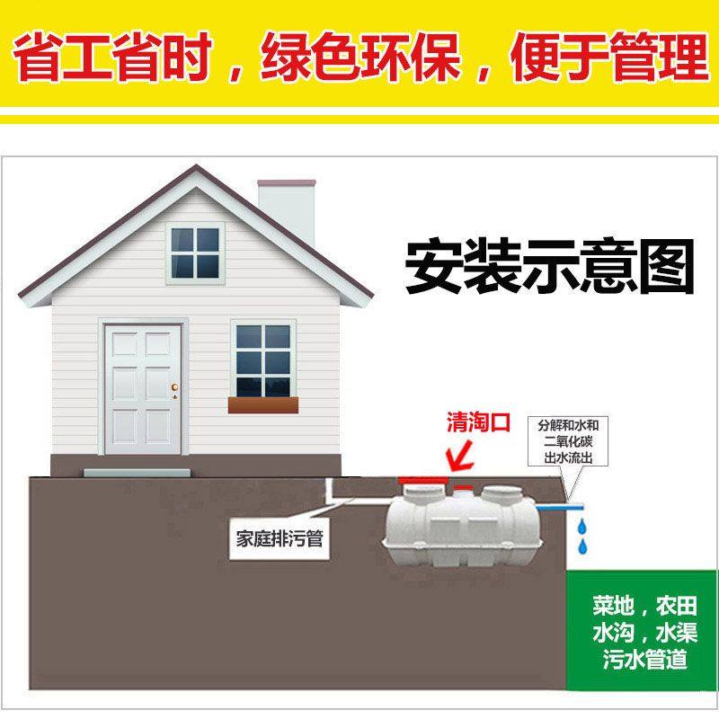 2立方玻璃钢化粪池农村厕所污水改造家用三格式加厚隔油池送乡镇,淘宝优惠券,粉丝福利购,淘宝优惠卷