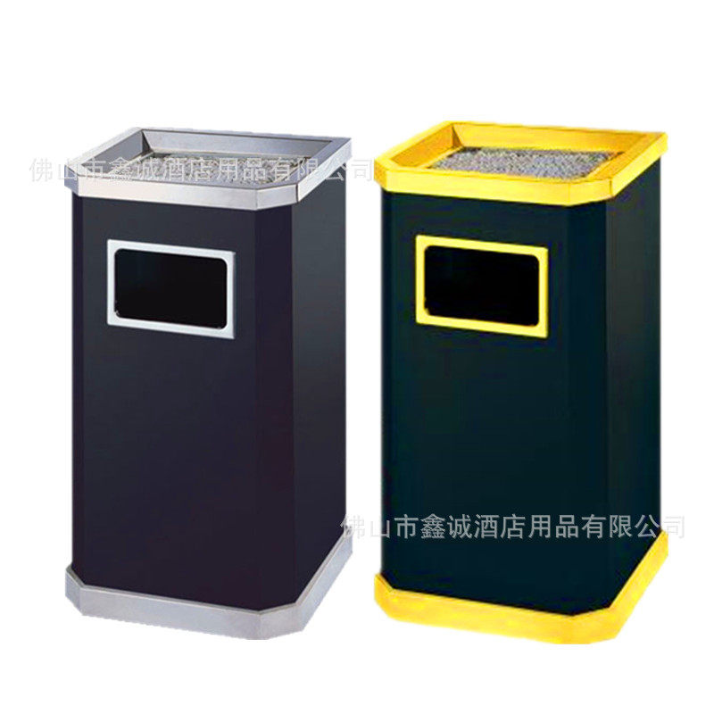 不锈钢酒店垃圾桶带烟灰缸KTV银行商场走廊物业立式靠墙式烟灰桶,淘宝优惠券,粉丝福利购,淘宝优惠卷