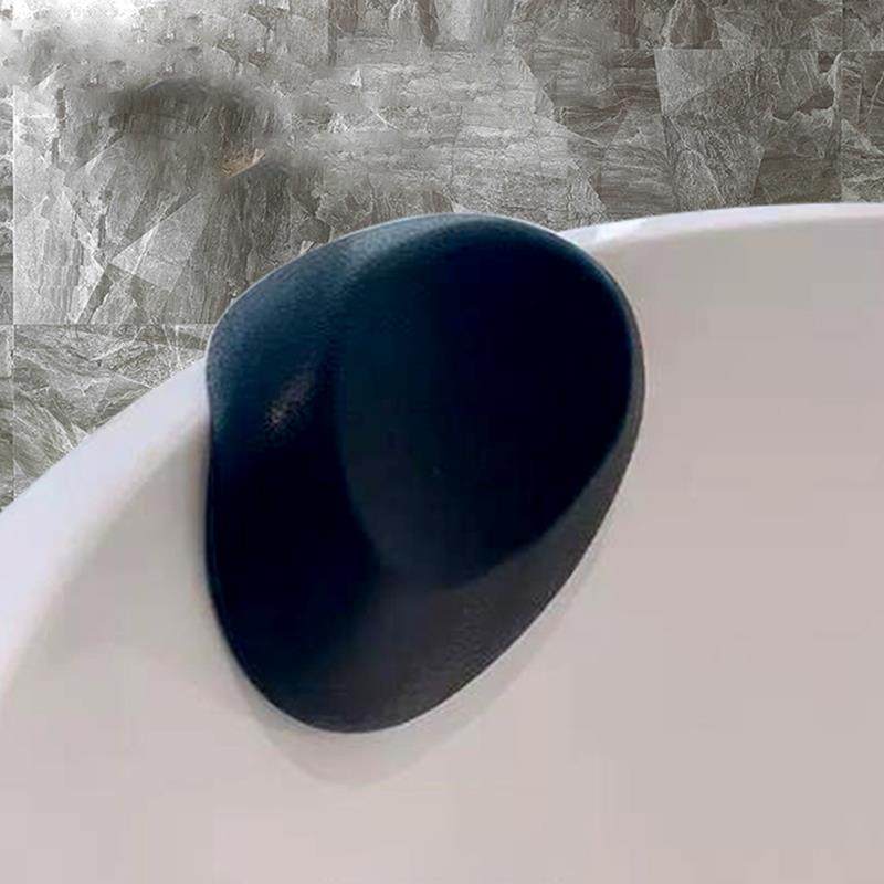 浴缸浴室枕头泡澡浴盆靠枕通用环保颈垫防水黑色头枕靠背靠垫吸盘,淘宝优惠券,粉丝福利购,淘宝优惠卷