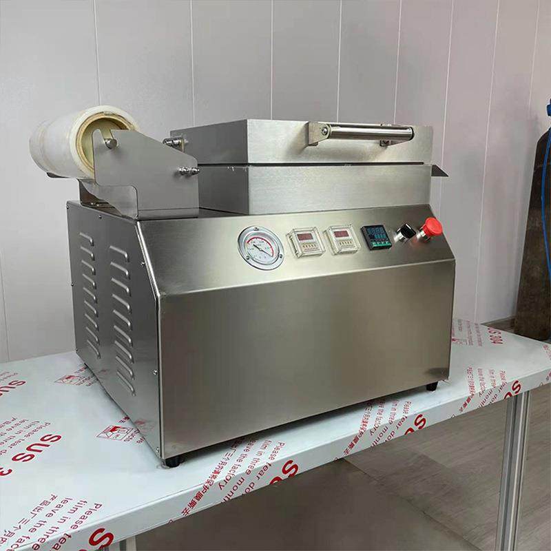 多功能牛排真空贴体机银鳕鱼三文鱼托盘纸板覆膜机鱼块立体包装机,淘宝优惠券,粉丝福利购,淘宝优惠卷