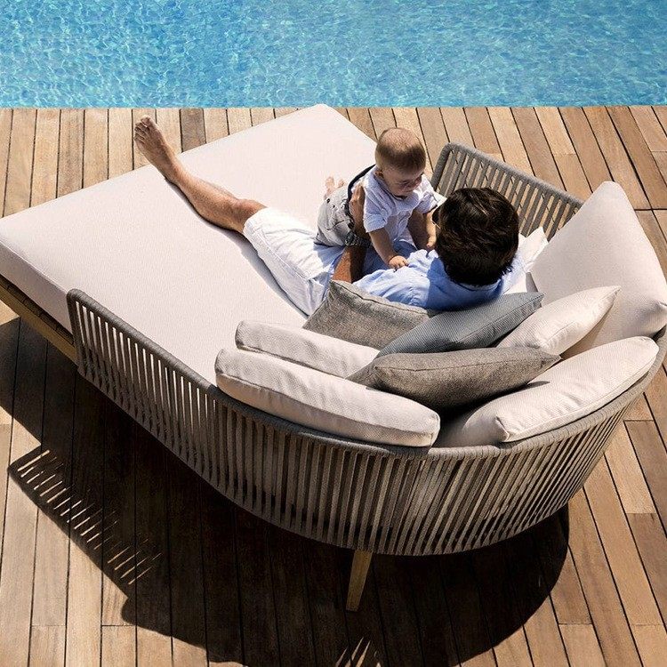 创意藤椅茶几三件套鸟巢休闲藤椅沙发会所酒店阳台躺床户外家具,淘宝优惠券,粉丝福利购,淘宝优惠卷