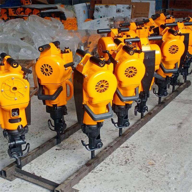 手持式单缸内燃凿岩机汽油破碎钻孔机YN27C内燃式凿岩机 - 图1