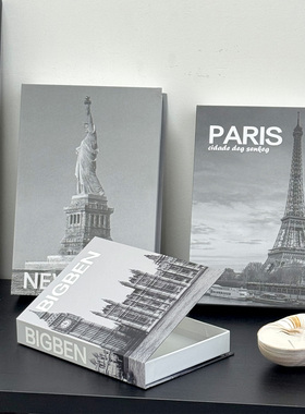 高颜值可打开仿真书收纳盒