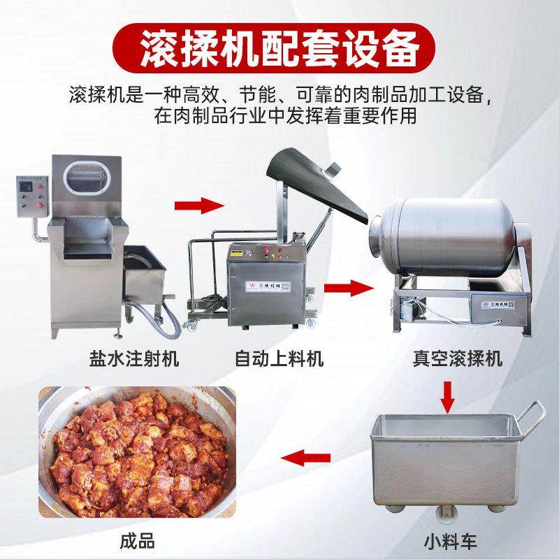 肉制品滚揉机商用牛羊肉大型抽真空滚筒腌制机酱咸菜腊肉鸡腌肉机,淘宝优惠券,粉丝福利购,淘宝优惠卷