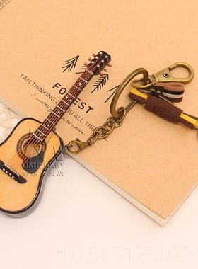 高档迷你民谣他模型尤里里模型摆件生日礼送好物朋克友老师客厅吉