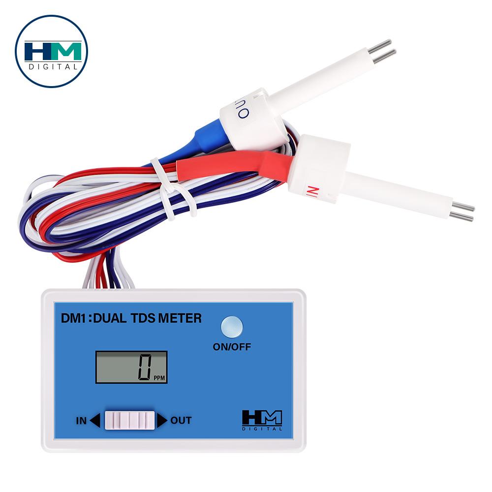 TDS在线水质检测仪DM1/DM2双探头TDS仪自来水鱼缸在线水质分析仪 - 图2