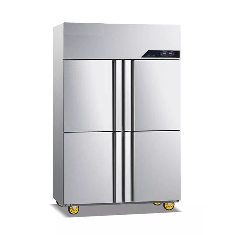 商用四六门冰箱不锈钢大容量厨房立式双温冷藏冷冻冰柜蔬菜保鲜柜,淘宝优惠券,粉丝福利购,淘宝优惠卷