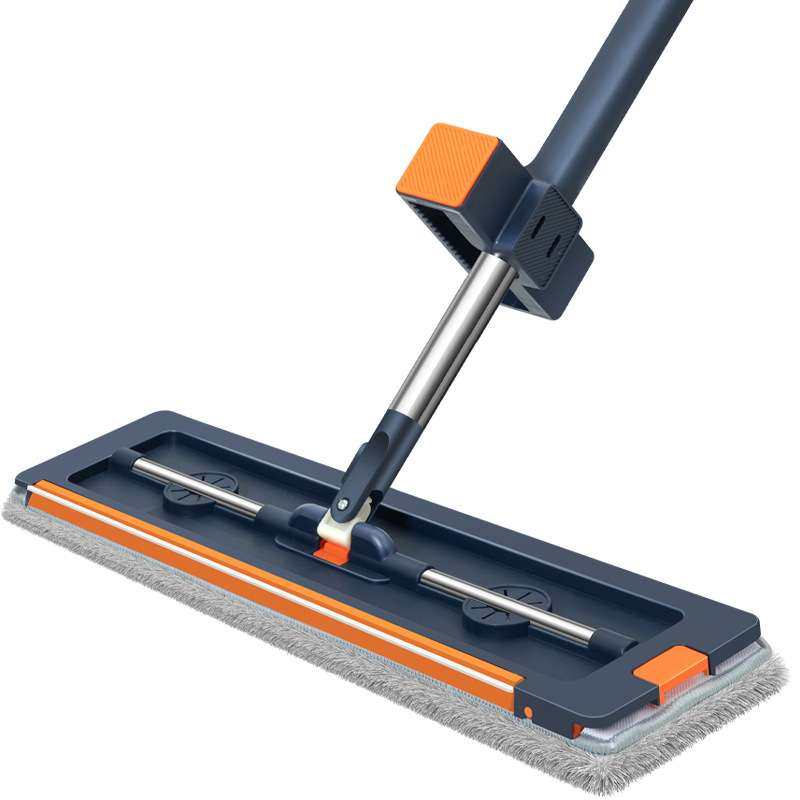 42cm加大免手洗平板拖把不锈钢加固新款家用拖地加厚可拆洗伸缩杆,淘宝优惠券,粉丝福利购,淘宝优惠卷