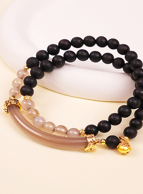 新中式木质降真香珠串手链