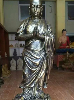 水泥仿铜佛像 厂家 供应仿铜石雕小佛像 寺院寺庙雕刻佛像