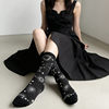 Stories under the Boots Mulberry Silk Heavy Industry Thin Mid-calf Socks Korean Style Fashion Socks