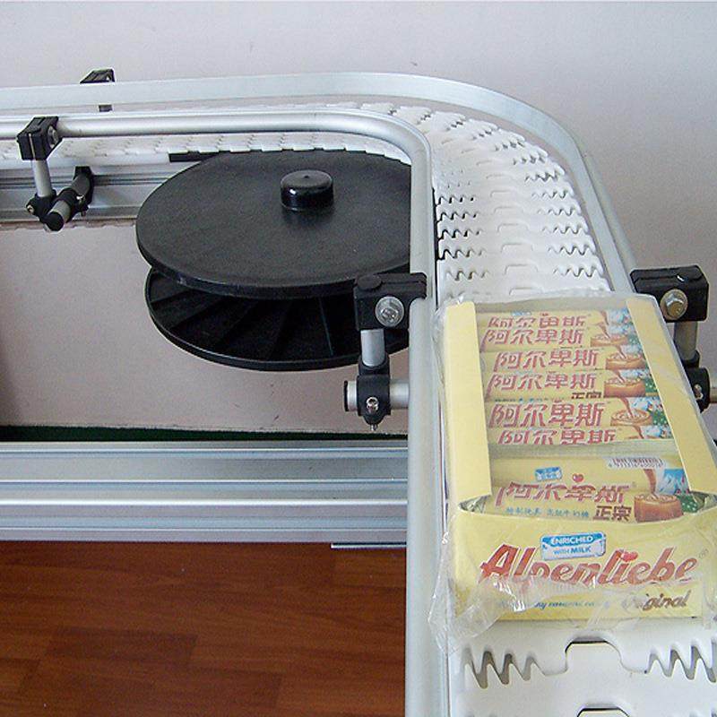 柔性链板输送机龙骨塑料链板输送线转弯齿形运输机,淘宝优惠券,粉丝福利购,淘宝优惠卷