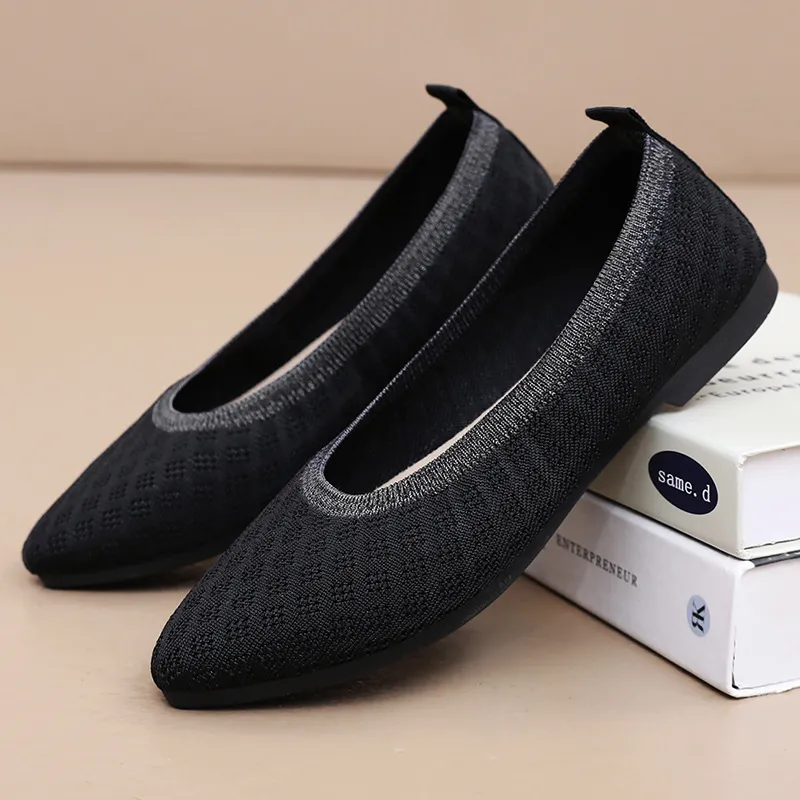 鞋子女鞋百搭休闲鞋浅口透气飞织鞋一脚蹬懒人鞋时尚不累脚豆豆鞋,淘宝优惠券,粉丝福利购,淘宝优惠卷