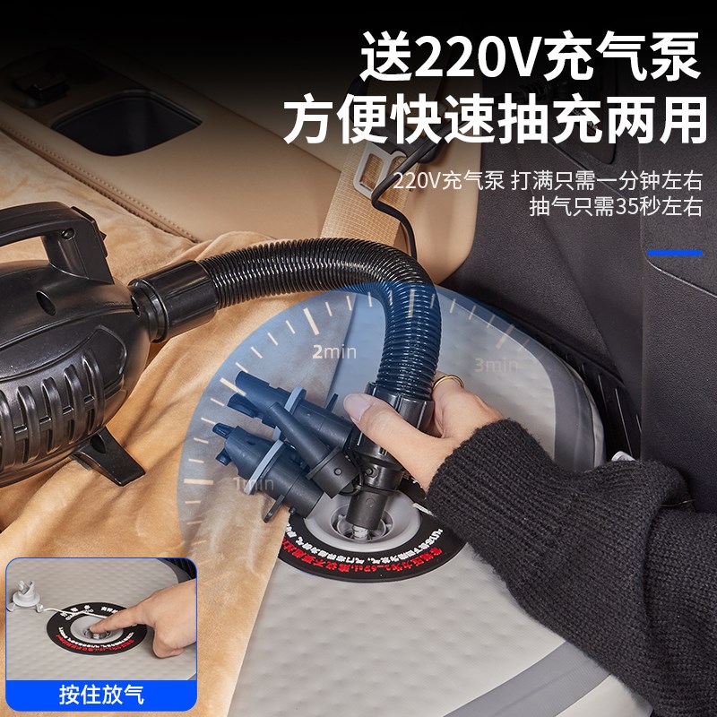 适用方程豹8f车载充气床后备箱睡垫户外露营专用旅行床垫改装用品 - 图1