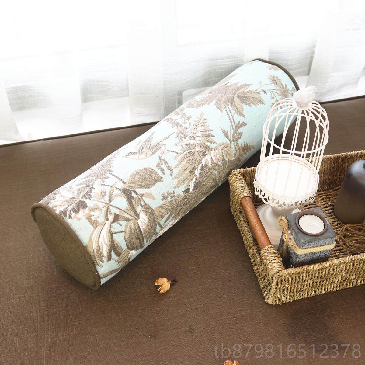 高档美式乡村田园格飘窗抱枕靠垫沙发床头午睡靠学风生枕含芯包邮,淘宝优惠券,粉丝福利购,淘宝优惠卷