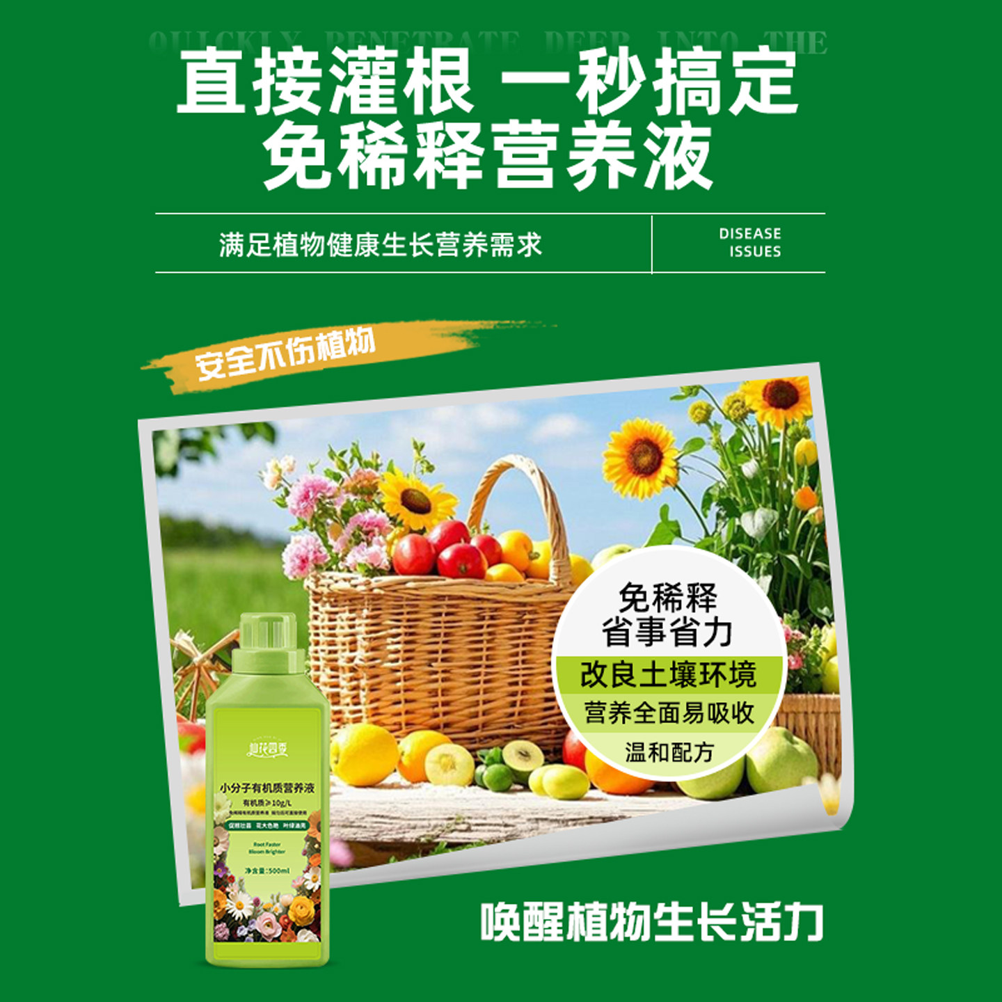 小分子有机营养液植物通用型家庭园艺促生长改善黄叶温和不伤根苗,淘宝优惠券,粉丝福利购,淘宝优惠卷