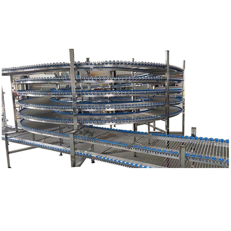 不锈钢螺旋塔输送带面包蛋糕输送塔多层螺旋塔输送机螺旋冷却塔 - 图3