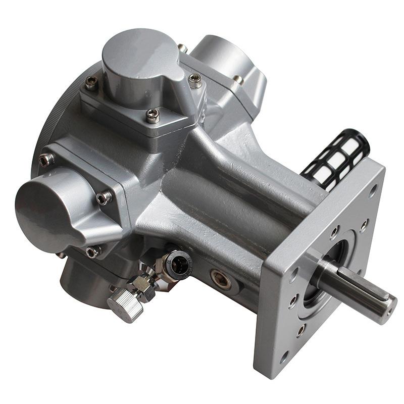 活塞式气动马达风动空气大功率0.75P微型减速马达搅拌桶器 - 图0