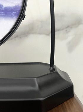 承沁新中式摆件铁艺陶瓷客厅个性摆饰玄关电视柜博古架家居装饰品