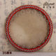 Hand drum Xinjiang Uyghur ethnic handmade musical instrument-Solid wood hand drum 35cm