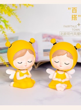 轻奢治愈系客厅玄关电视柜桌面家居装饰存钱罐创意摆件男女孩礼物