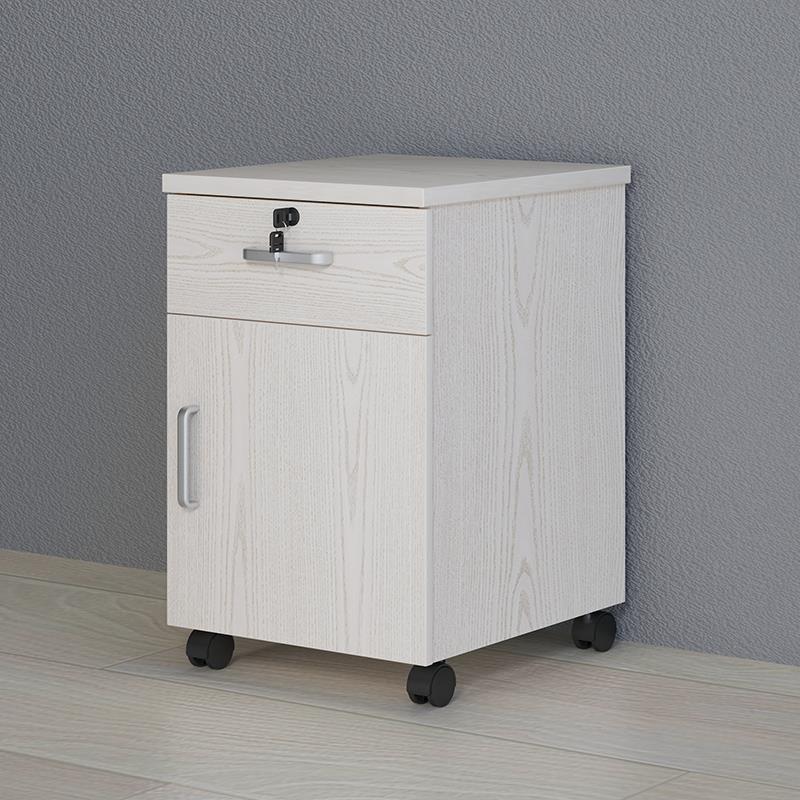 南京办公家具职员文件柜桌下活动柜三抽移动储物柜带锁办公室矮柜 - 图1