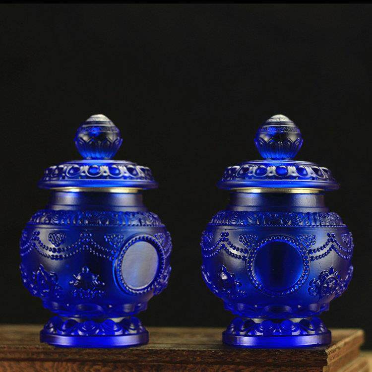 藏传供品法器 水琉璃宝珠玻璃宝瓶 如意宝八吉祥装藏宝瓶,淘宝优惠券,粉丝福利购,淘宝优惠卷