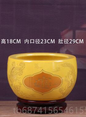 正品聚宝盆摆件招家财瓷聚财用装饰品德镇陶乔迁开业进宝旺景财送