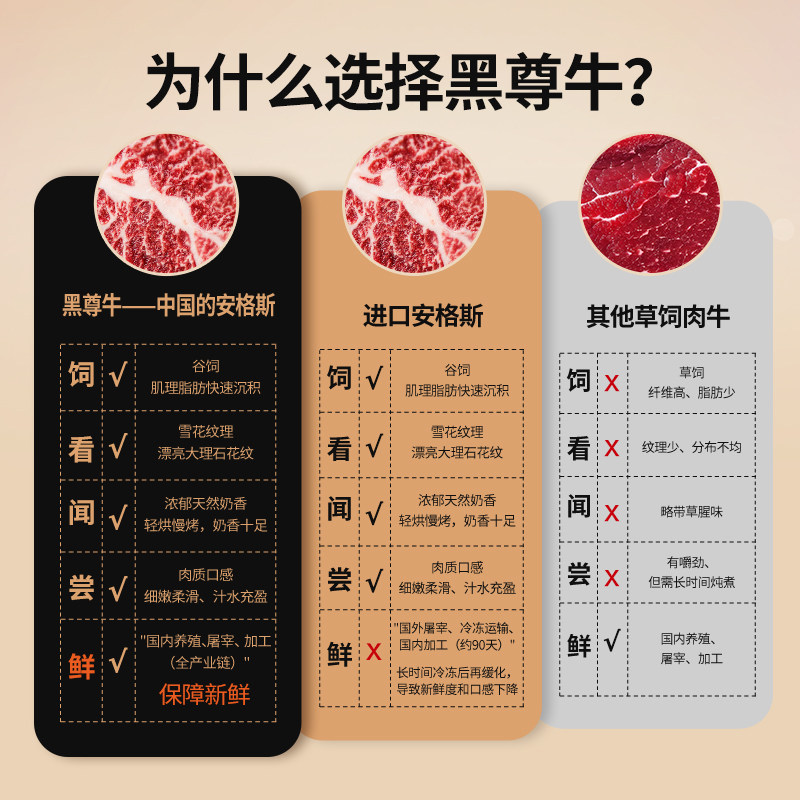 黑尊牛安格斯牛排脆超薄风干牛肉片高蛋白牛脆脆健身孕妇解馋零食