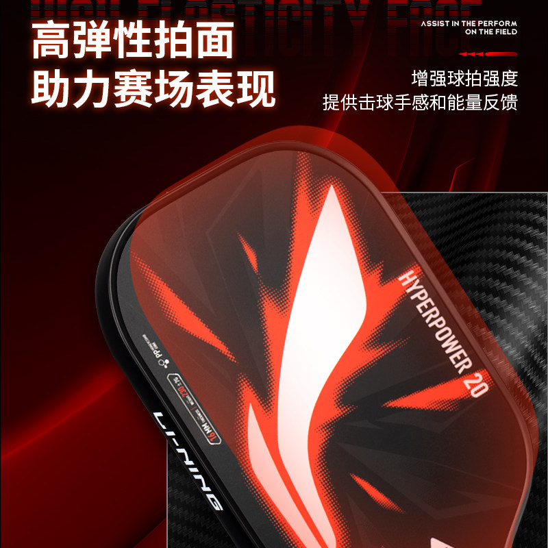 李宁匹克球拍初学者一体拍训练运动力量型/控制型 pickleball球拍,淘宝优惠券,粉丝福利购,淘宝优惠卷