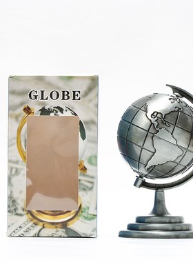 客厅酒柜b地球仪桌面装饰品摆件 家居办公室书房摆设开学毕业礼物