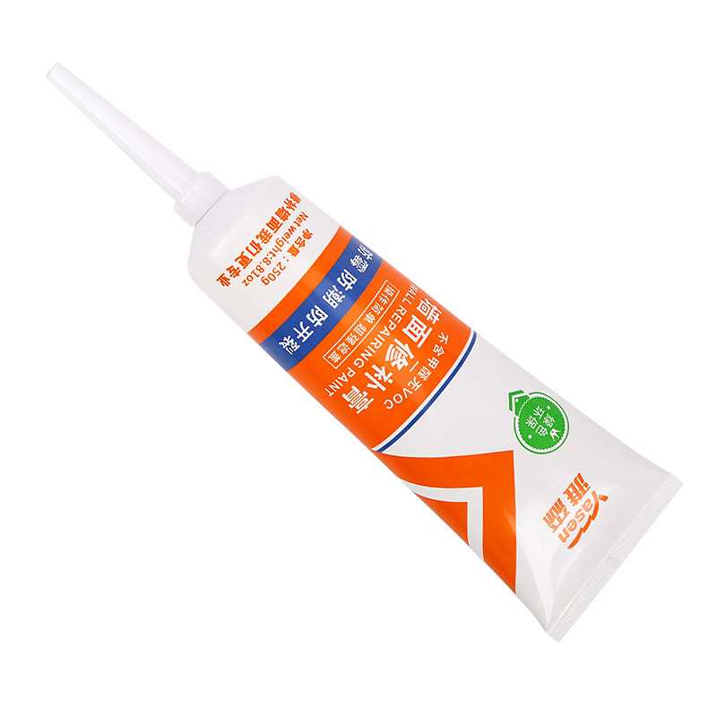 雅森 防霉裂缝钉眼修复腻子 白色补墙膏家用墙面修补膏防水修补膏 - 图3