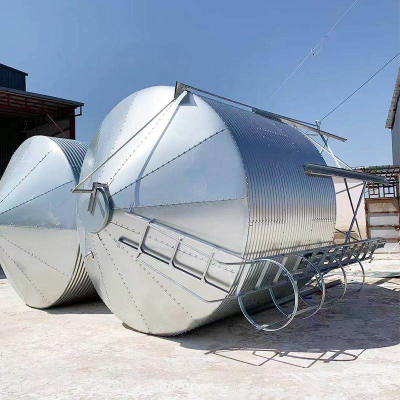 养殖场热镀锌料塔猪舍饲料储存塔大容量储存自动上下料养殖料塔,淘宝优惠券,粉丝福利购,淘宝优惠卷