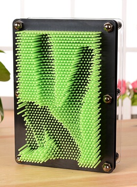 3d立体百变针画脸印手印脚模三维针雕创意儿童节生日礼物益智玩具