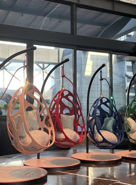 优选女孩飘窗装饰艺术摆件高级荡秋千小吊椅餐边柜室内摆件轻奢高