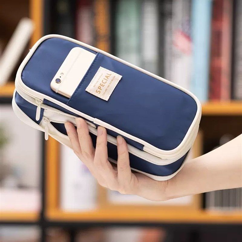 精选安蔻笔袋大容量文具盒ins日系大容量笔盒angoo笔袋女孩铅笔盒,淘宝优惠券,粉丝福利购,淘宝优惠卷