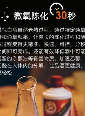乐自在敬欢便携智能白酒醒酒器家用自动高级呼吸加氧陈化醇酒解酒
