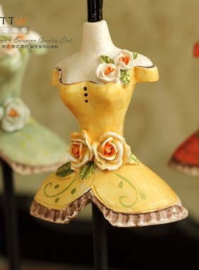 公主耳环架首饰架耳环架 梳妆台装饰摆件摆设 结婚送礼情人礼物