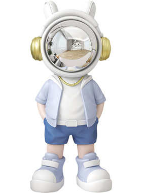 精选太空人宇航员桌面摆件家居客厅办公室酒柜软装饰品开业礼物航