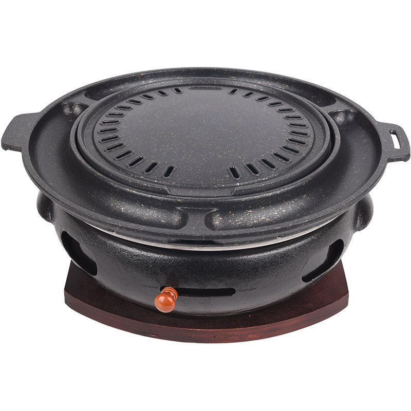 精选韩式烧烤炉具商用铸铁碳烤肉店木炭烤炉韩国鸡蛋糕烤盘日式烤,淘宝优惠券,粉丝福利购,淘宝优惠卷