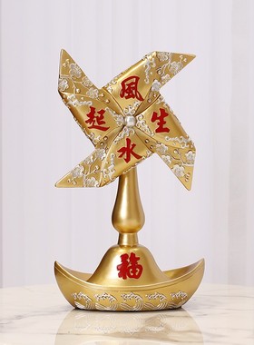 风生水起摆件鹿酒柜玄关创意装饰品家居客厅中式乔迁新居开业礼物