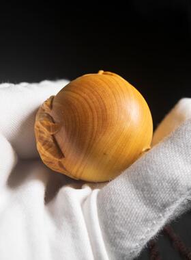 小叶黄杨木手工雕刻葫芦挂件+乐清工艺新古典风格汽车把玩挂饰