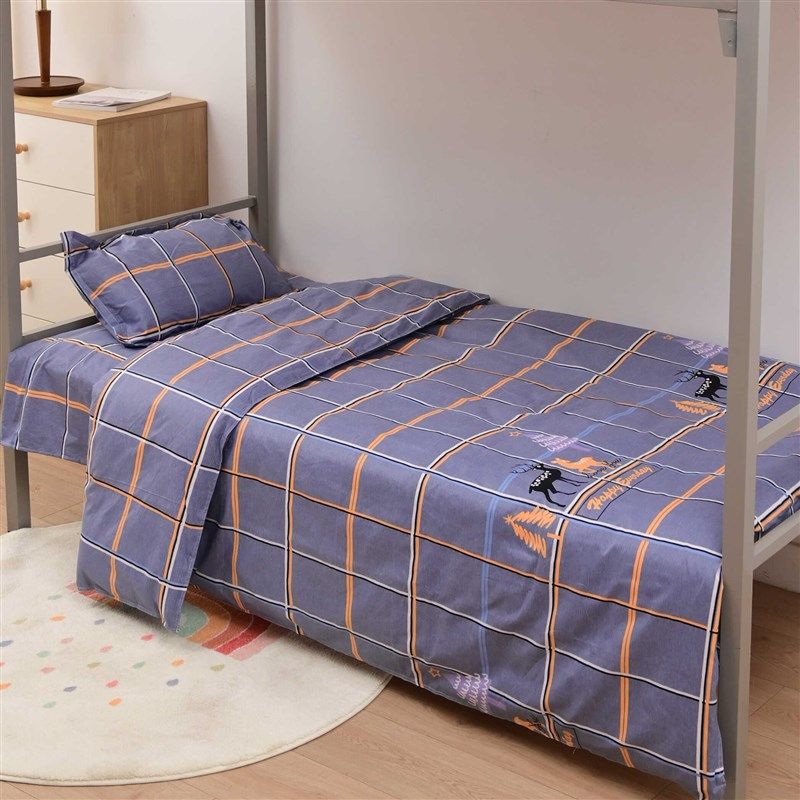 大学生宿舍床单三件套寝室单人床上被套亲肤磨毛斜纹四件套非纯棉,淘宝优惠券,粉丝福利购,淘宝优惠卷