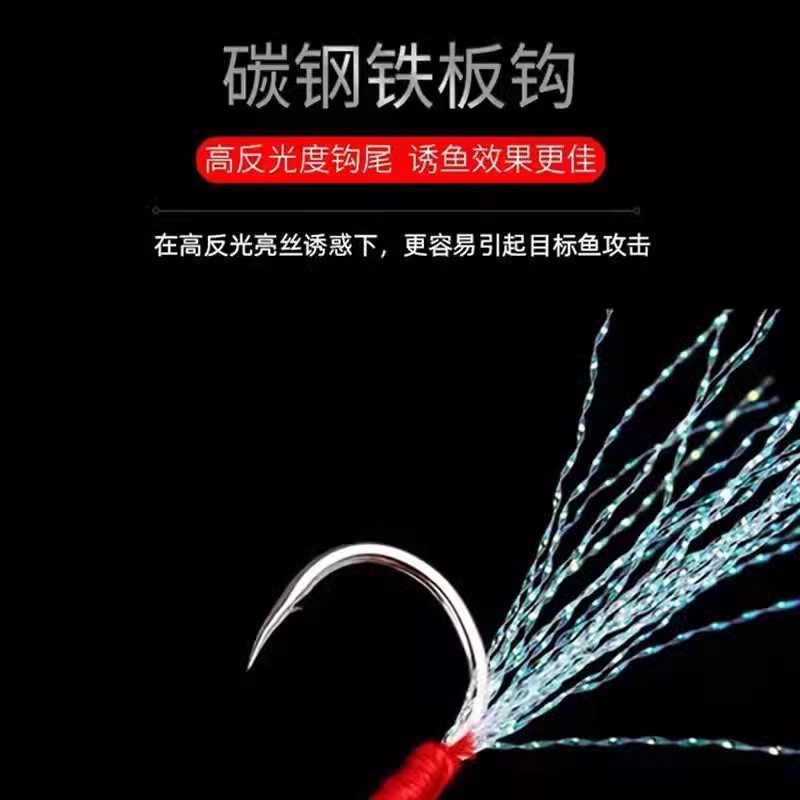 铁板路亚饵远投全水域海钓镭射反光淡水野钓鲈鱼翘嘴通杀鱼饵假饵 - 图3