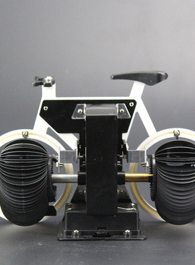 创意妙刻自行车翻页钟个性单车造型桌面翻叶钟表简约家居装饰