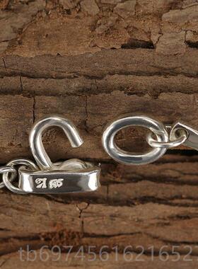 新款牛钝精工t Wrkstuat Mncehen德国暗黑工业风手镯纯银925小众