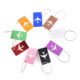 Manufacturer direct sales aluminum alloy luggage plaque boarding pass creative aircraft luggage plaque suitcase plaque bag